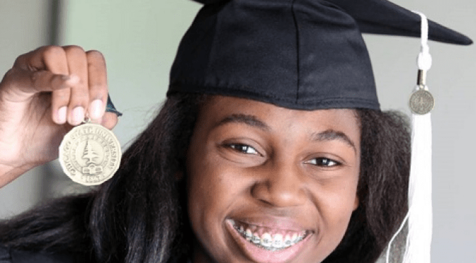 Master’s Degree, at 16!